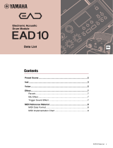 Yamaha EAD10 Ficha de datos