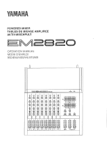 Yamaha EM2820 El manual del propietario