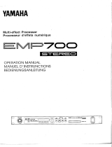 Yamaha EMP700 El manual del propietario