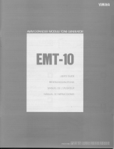 Yamaha EMT-10 Manual de usuario