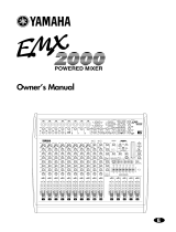 Yamaha EMX 2000 Manual de usuario
