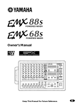 Yamaha EMX88S EMX68S Manual de usuario