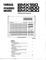 Yamaha EMX150 El manual del propietario