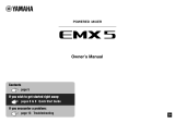 Yamaha EMX5 El manual del propietario
