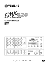 Yamaha EMX620 Manual de usuario