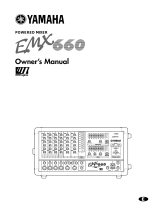 Yamaha EMX660 Manual de usuario