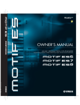 Yamaha MOTIF ES8 Manual de usuario