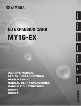 Yamaha MY16-EX Manual de usuario