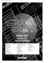 Yamaha EX5R Ficha de datos
