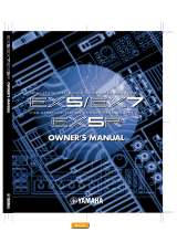 Yamaha EX5R Manual de usuario