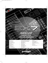 Yamaha EX7 Ficha de datos