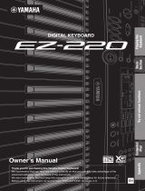 Yamaha EZ-220 Page Turner El manual del propietario