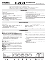 Yamaha F-20B Manual de usuario