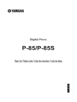 Yamaha P-85 El manual del propietario