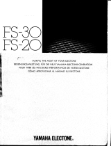 Yamaha FS-20 El manual del propietario