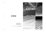 Yamaha GO46 El manual del propietario