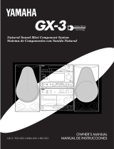 Yamaha GX-3 Manual de usuario