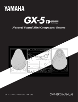 Yamaha GX-5 El manual del propietario