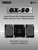 Yamaha GX-50 El manual del propietario