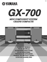 Yamaha GX-700RDS Manual de usuario