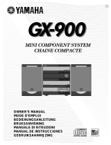 Yamaha GX900 El manual del propietario