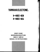 Yamaha HE-6 El manual del propietario