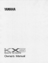 Yamaha KX5 El manual del propietario