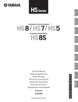 Yamaha HS8S El manual del propietario