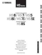 Yamaha HS8S El manual del propietario