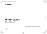 Yamaha HTR-2067 El manual del propietario