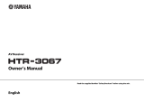 Yamaha HTR-3067 El manual del propietario
