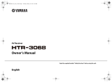 Yamaha HTR-3068 El manual del propietario