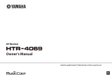 Yamaha HTR-4069 El manual del propietario