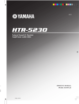 Yamaha HTR-5230 Manual de usuario
