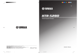 Yamaha HTR-5280 - AV Receiver - 5.1 Channel Manual de usuario