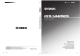 Yamaha HTR-5440RDS Manual de usuario