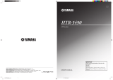Yamaha HTR-5490 Manual de usuario