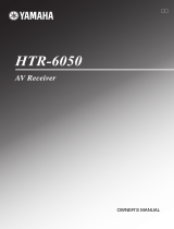 Yamaha HTR-6050 El manual del propietario
