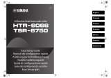 Yamaha TSR-6750 El manual del propietario