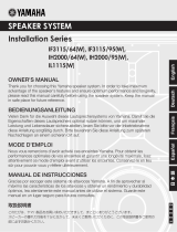 Yamaha IF3115 El manual del propietario