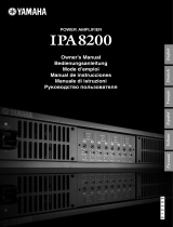 Yamaha IPA8200 El manual del propietario