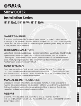 Yamaha IS1118 El manual del propietario