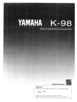 Yamaha K-98 El manual del propietario