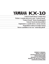 Yamaha KX-500 Manual de usuario