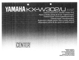 Yamaha KX-W302 El manual del propietario