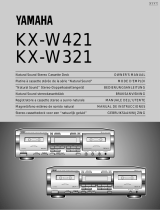 Yamaha KX-W421 El manual del propietario