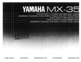 Yamaha MX-35 El manual del propietario