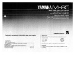 Yamaha M-85 El manual del propietario