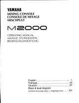 Yamaha M2000 El manual del propietario