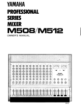 Yamaha M508 El manual del propietario